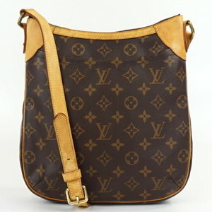Louis Vuitton Canvas Monogram Odeon Brown PM Shoulder Bag